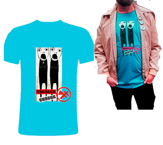 Camiseta Azul — Planeta Hacker