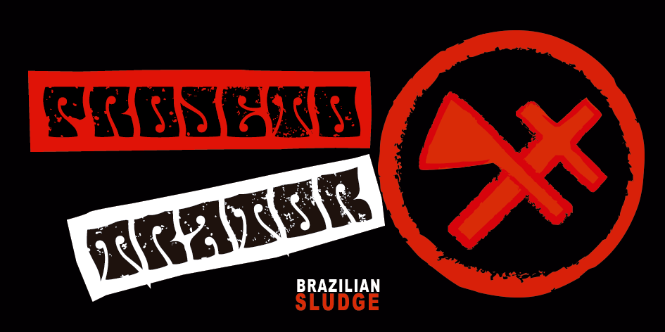 Patch bordado — Projeto Trator (Brazilian Sludge)